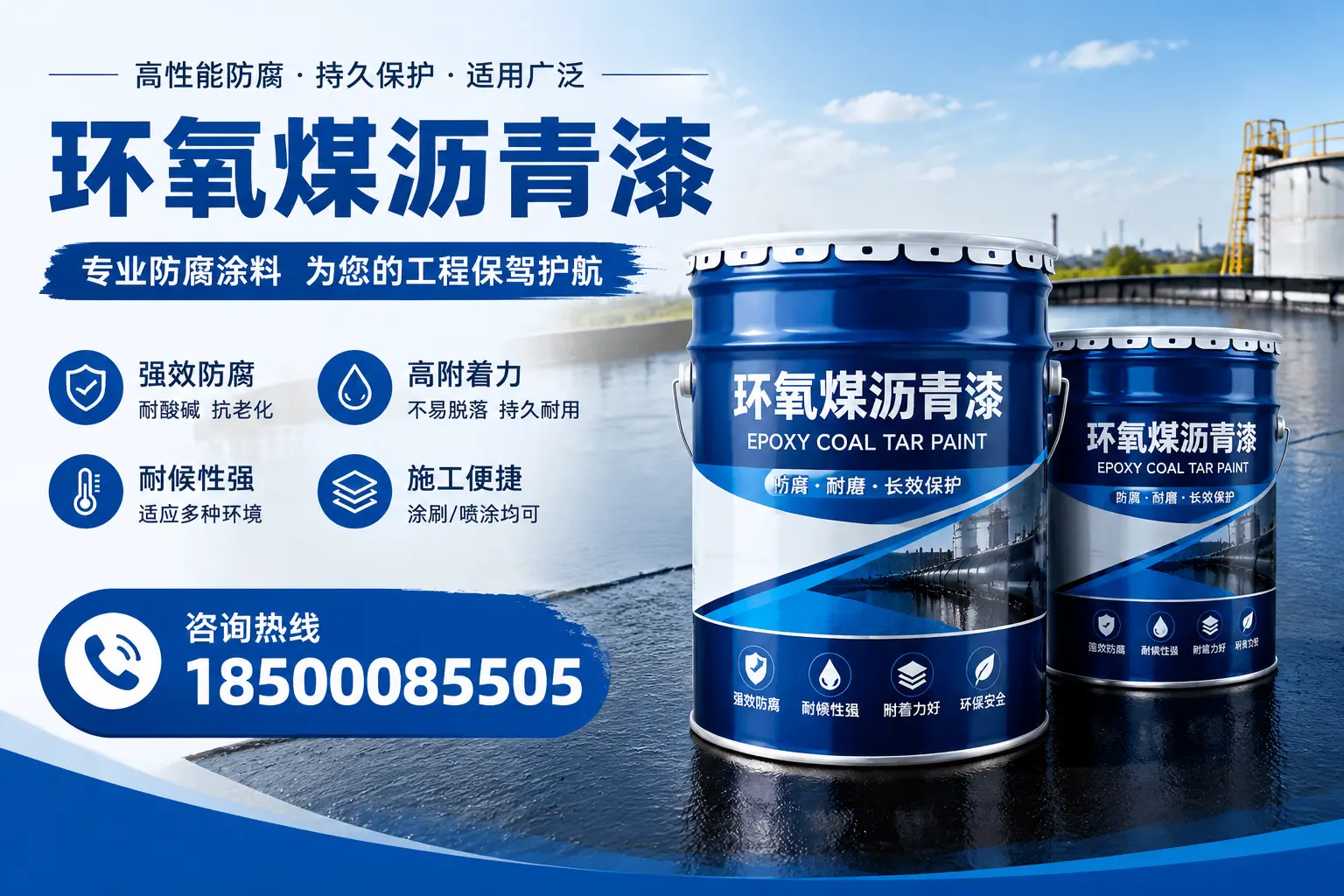 环氧煤沥青漆与其他漆类的比较，绵阳用户的选择依据