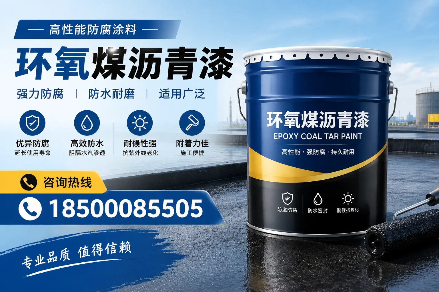 环氧煤沥青漆的主要成分与功能，绵阳用户深度了解